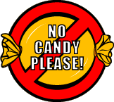 Image result for no candy
