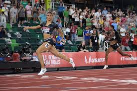 Sydney mclaughlin and dalilah muhammad have met again. Dyestat Com News Sydney Mclaughlin Smashes 400 Meter Hurdles World Record To Wrap Up Memorable Olympic Trials