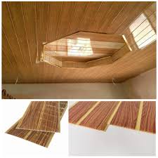 wooden interior pvc roof ceiling design