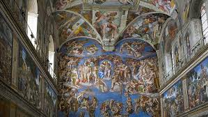 sistine chapel ceiling painting