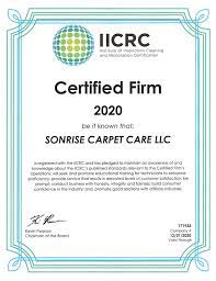 sonrise carpet care and cleaning