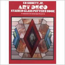 Art Deco Stained Glass Pattern Book
