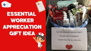 essential workers gift idea nurses