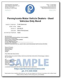 pennsylvania motor vehicle dealers
