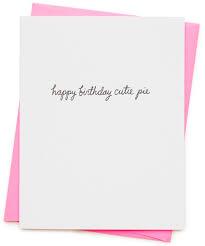 Cutie Pie Greeting Card The Box Boutique