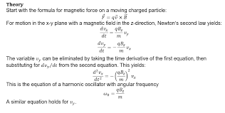 Formula For Magnetic Force