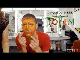 totem artist makeup application by