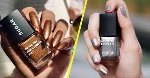 best glitter metallic nail polishes