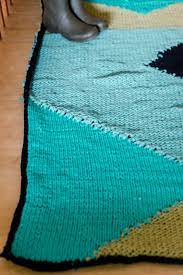 how to knit a t shirt rug my solution
