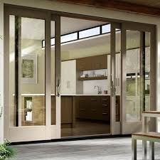 10 Elegant Kitchen Glass Door Designs