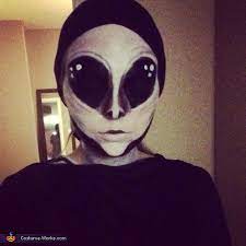 alien makeup no sew diy costumes
