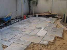 How To Install A Blue Stone Patio You