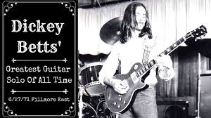 Richard betts was born as richard arthur betts. Dickey Betts Greatest Guitar Solo Of All Time Youtube