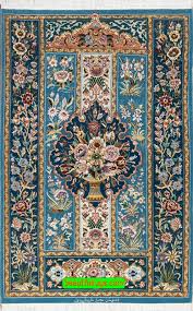 blue rug persian isfahan rug