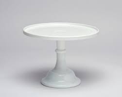 Vintage Style Mosser Glass Cake Stand