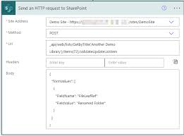 how to rename a sharepoint folder or