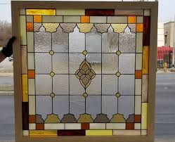 P 255 Stained Glass Hanging Panel