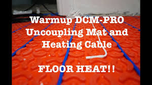 warmup dcm pro uncoupling mat