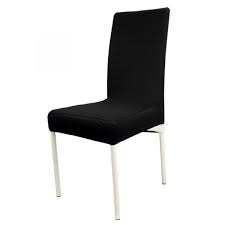 Black Spandex Half Banquet Chair Covers