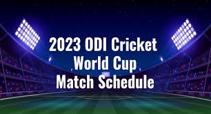 odi world cup 2023 points table match