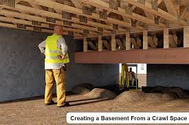 Converting Crawl Space To Basement