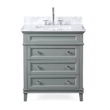 30 inch bathroom vanities : Chans Furniture Zk 1810 V30ck 30 Inch Tennant Brand Felix Bathroom Vanity In Grey