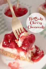 the best no bake cherry cheesecake