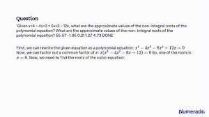 Integral Roots Of The Equation