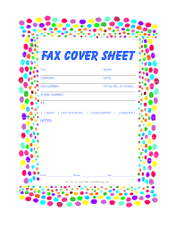 Blank Fax Cover Sheet Template
