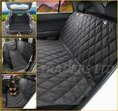 Quilted Dog Pet Hammock Rear Seat Cover