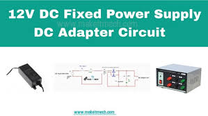 220v ac to 12v dc power supply step by