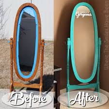 Mirror Makeover With Chalk Paint Vinyl