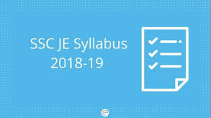 Ssc Je Syllabus Pdf 2019 Check Ssc Junior Engineer Paper 1