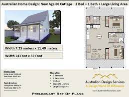Small Cottage House Plan 59 M2 Living