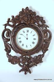 A Vintage Cast Metal Wall Clock Early