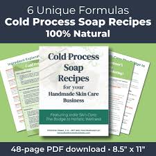 cold process soap recipe bundle pdf