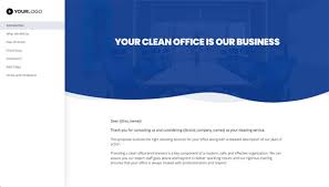 commercial cleaning proposal template