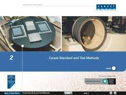 carpet standard and test methods