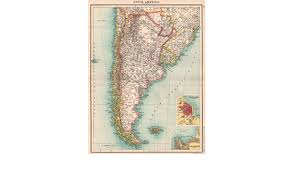 Find all the books, read about the author, and more. Amazon Com S America Argentina Chile Uruguay Paraguay Buenos Aires Valparaiso 1901 Old Map Antique Map Vintage Map Printed Maps Of South America Posters Prints