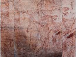 Encontraron en Australia pinturas rupestres con humanos de casi 2 metros de  altura - Cultura Irapuato