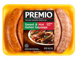 hot sweet italian sausage combo pack