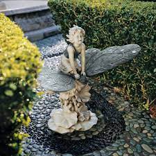 Beautiful Statues Of Fairies And Angels