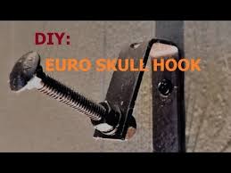 diy budget euro skull hook mount you