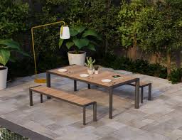 Vydel Modern Outdoor Solid Teak Table 2