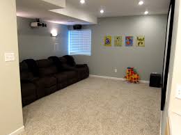 Finish Basement Home Theater Before