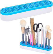silicone makeup brush holder organizer
