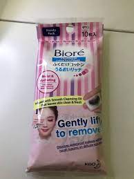 biore makeup remover wipes beauty