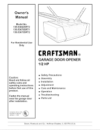 user manual craftsman 13953662srt2