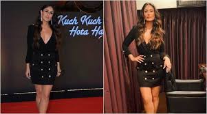 کچھ کچھ ہوتا ہے prevod: Kuch Kuch Hota Hai Completes 20 Years Kareena Kapoor Khan Steals The Show In This Black Balmain Dress Lifestyle News The Indian Express