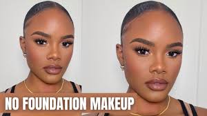 no foundation makeup tutorial how to